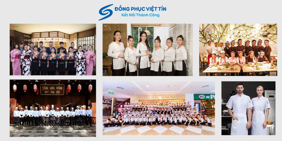 Chọn đồng phục dựa theo phong cách nhà hàng, khách sạn